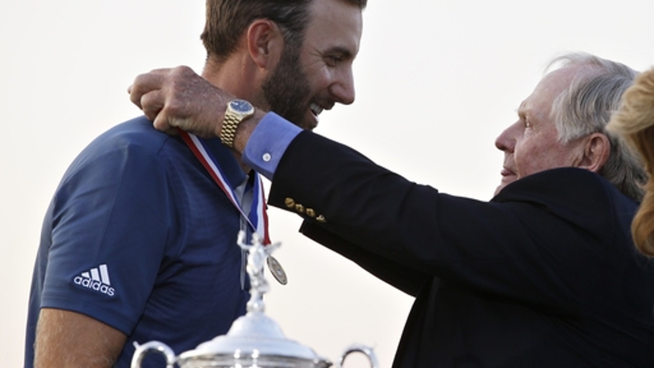 Major hurdle: Breaks finally fall Dustin Johnson's way